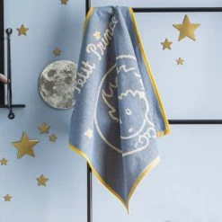 Coucke Tabliers Et Torchons Carré éponge En Jacquard De Coton Bleu 50x50