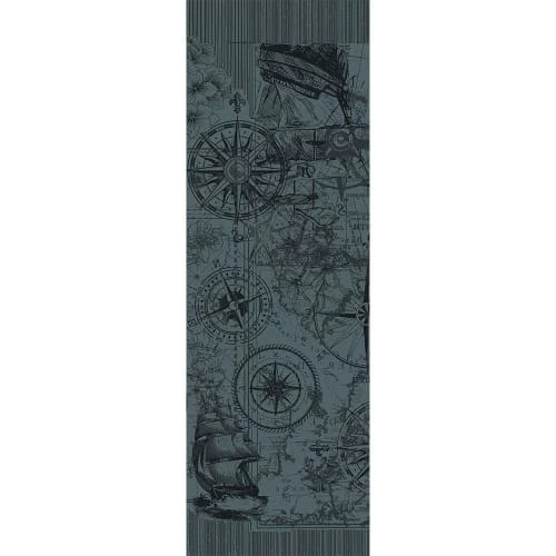 Garnier Thiebaut Chemins De Table Chemin De Table Antitache Déperlant Noir 180X60 2 Garnier Thiebaut Chemins De Table Chemin De Table Antitache Déperlant Noir 180X60 – Image 2