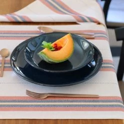 Maison Jean-Vier Chemins De Table Chemin De Table Coton Et Lin Terracotta 50x155 Cm -Tabliers et torchons Soldes chemin de table coton et lin terracotta 50x155 cm 2