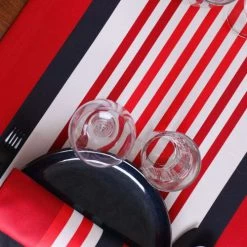 Maison Jean-Vier Chemins De Table Chemin De Table Coton Rouge 50x155 -Tabliers et torchons Soldes chemin de table coton rouge 50x155 6