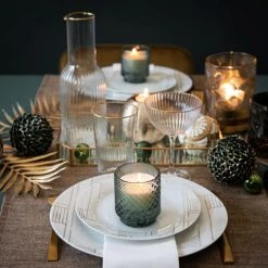 Maisons Du Monde Chemin De Table Noël Chemin De Table En Coton Beige 45x150 -Tabliers et torchons Soldes chemin de table en coton beige 45x150 1000 0 15 186524 7