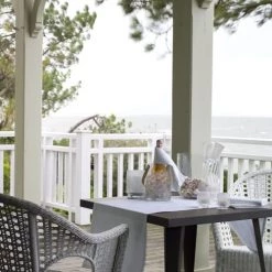 Le Jacquard Français Chemins De Table Chemin De Table En Coton Blanc 50 X 150
