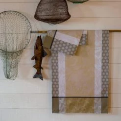 Le Jacquard Français Chemins De Table Chemin De Table En Coton Chene 50 X 150