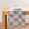 Maisons Du Monde Chemin De Table Noël Chemin De Table En Coton Gris à Motifs L150
