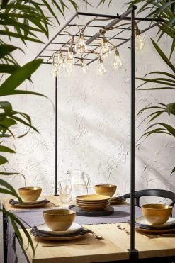 Mica Decorations Chemins De Table Chemin De Table En Coton Gris L180 -Tabliers et torchons Soldes chemin de table en coton gris l180 4