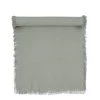 Mica Decorations Chemins De Table Chemin De Table En Coton Vert L180