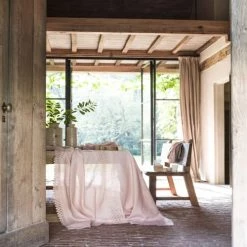 Alexandre Turpault Chemins De Table Chemin De Table En Lin Rose 55x150