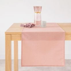Maisons Du Monde Chemins De Table Chemin De Table Rose à Paillettes 48x150