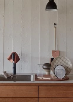 OYOY Living Design Tabliers Et Torchons Chiffon à Vaisselle Marron En Coton Organique H25x25cm -Tabliers et torchons Soldes chiffon a vaisselle marron en coton organique h25x25cm 2