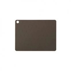 OYOY Living Design Sets De Table Dessous De Table Marron En Silicone 45x34cm