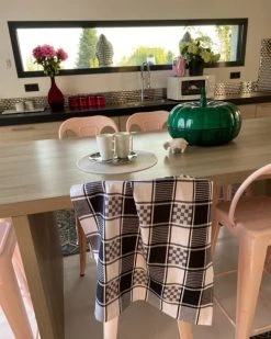 Le Comptoir De La Plage Tabliers Et Torchons Deux Duos Torchons Alexandrie Noirs 50 X 70 -Tabliers et torchons Soldes deux duos torchons alexandrie noirs 50 x 70 2