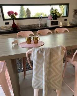 Le Comptoir De La Plage Tabliers Et Torchons Deux Duos Torchons Assortis Bicolores Beige Déco 50 X 70 -Tabliers et torchons Soldes deux duos torchons assortis bicolores beige deco 50 x 70 5