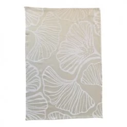 Le Comptoir De La Plage Tabliers Et Torchons Deux Duos Torchons Assortis Bicolores Beige Ginkos 50 X 70 -Tabliers et torchons Soldes deux duos torchons assortis bicolores beige ginkos 50 x 70 2