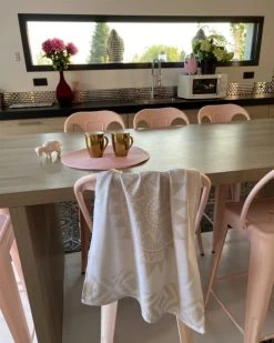 Le Comptoir De La Plage Tabliers Et Torchons Deux Duos Torchons Assortis Bicolores Beige Sun 50 X 70 -Tabliers et torchons Soldes deux duos torchons assortis bicolores beige sun 50 x 70 4