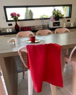 Le Comptoir De La Plage Tabliers Et Torchons Deux Duos Torchons Assortis Bicolores Carreaux Rouges 50 X 70 -Tabliers et torchons Soldes deux duos torchons assortis bicolores carreaux rouges 50 x 70 5