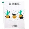 Faye Tabliers Et Torchons Essuie Main Chats Cactus En Coton 45x60