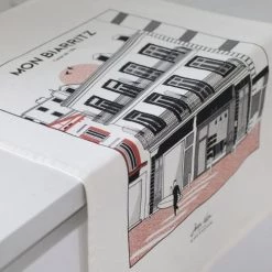 Maison Jean-Vier Tabliers Et Torchons Essuie-mains Blanc 45x60 Cm -Tabliers et torchons Soldes essuie mains blanc 45x60 cm 5