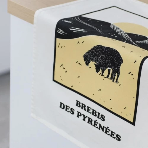 Maison Jean-Vier Tabliers Et Torchons Essuie-mains Blanc 45x60 Cm 3 Maison Jean-Vier Tabliers Et Torchons Essuie-mains Blanc 45x60 Cm – Image 3