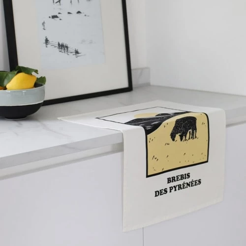 Maison Jean-Vier Tabliers Et Torchons Essuie-mains Blanc 45x60 Cm 4 Maison Jean-Vier Tabliers Et Torchons Essuie-mains Blanc 45x60 Cm – Image 4