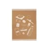 Maison Jean-Vier Tabliers Et Torchons Essuie-mains Coton Beige 45x60 Cm
