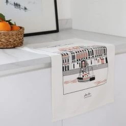 Maison Jean-Vier Tabliers Et Torchons Essuie-mains Coton Blanc 45x60 Cm -Tabliers et torchons Soldes essuie mains coton blanc 45x60 cm 12