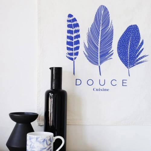 Maison Jean-Vier Tabliers Et Torchons Essuie-mains Coton Blanc 45x60 Cm 2 Maison Jean-Vier Tabliers Et Torchons Essuie-mains Coton Blanc 45x60 Cm – Image 2