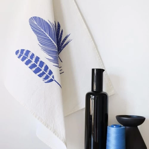 Maison Jean-Vier Tabliers Et Torchons Essuie-mains Coton Blanc 45x60 Cm 4 Maison Jean-Vier Tabliers Et Torchons Essuie-mains Coton Blanc 45x60 Cm – Image 4