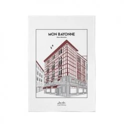 Maison Jean-Vier Tabliers Et Torchons Essuie-mains Coton Blanc 45x60 Cm