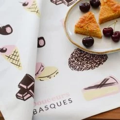 Maison Jean-Vier Tabliers Et Torchons Essuie-mains Coton Blanc 45x60 Cm -Tabliers et torchons Soldes essuie mains coton blanc 45x60 cm 3