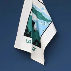 Maison Jean-Vier Tabliers Et Torchons Essuie-mains Coton Bleu 45x60 Cm -Tabliers et torchons Soldes essuie mains coton bleu 45x60 cm 3