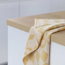 Maison Jean-Vier Tabliers Et Torchons Essuie-mains Coton Jaune -Tabliers et torchons Soldes essuie mains coton jaune 4