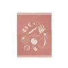 Maison Jean-Vier Tabliers Et Torchons Essuie-mains Coton Rose 45x60 Cm