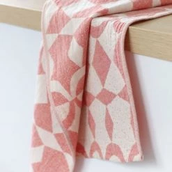 Maison Jean-Vier Tabliers Et Torchons Essuie-mains Coton Rouge -Tabliers et torchons Soldes essuie mains coton rouge 2