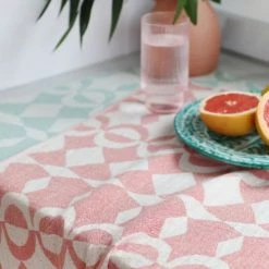 Maison Jean-Vier Tabliers Et Torchons Essuie-mains Coton Rouge -Tabliers et torchons Soldes essuie mains coton rouge 4