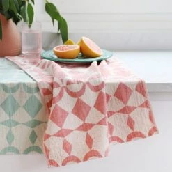 Maison Jean-Vier Tabliers Et Torchons Essuie-mains Coton Rouge -Tabliers et torchons Soldes essuie mains coton rouge 5