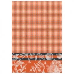 Le Jacquard Français Tabliers Et Torchons Essuie-mains En Coton Corail 54 X 38