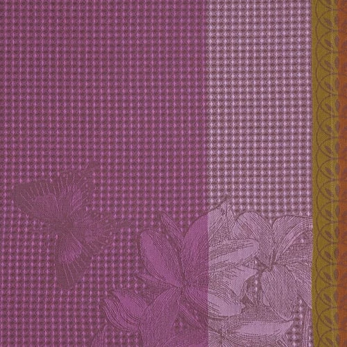 Le Jacquard Français Tabliers Et Torchons Essuie-mains En Coton Iris 54 X 38 2 Le Jacquard Français Tabliers Et Torchons Essuie-mains En Coton Iris 54 X 38 – Image 2