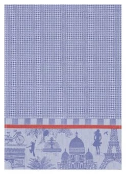 Le Jacquard Français Tabliers Et Torchons Essuie-mains En Coton Myrtille 54 X 38