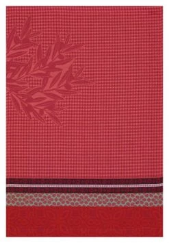 Le Jacquard Français Tabliers Et Torchons Essuie-mains En Coton Olive 54 X 38 -Tabliers et torchons Soldes essuie mains en coton ocre 54 x 38 3