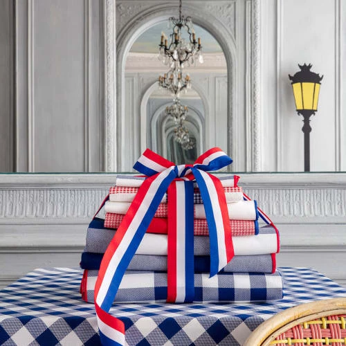 Le Jacquard Français Tabliers Et Torchons Essuie-mains En Coton Tricolore 54 X 38 2 Le Jacquard Français Tabliers Et Torchons Essuie-mains En Coton Tricolore 54 X 38 – Image 2