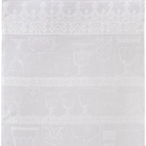 Le Jacquard Français Tabliers Et Torchons Essuie-verres En Lin Brume 60 X 80 2 Le Jacquard Français Tabliers Et Torchons Essuie-verres En Lin Brume 60 X 80 – Image 2