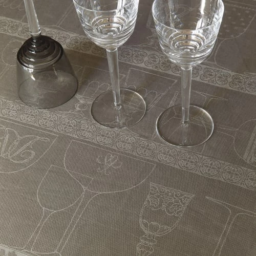 Le Jacquard Français Tabliers Et Torchons Essuie-verres En Lin Poivre Gris 60 X 80 3 Le Jacquard Français Tabliers Et Torchons Essuie-verres En Lin Poivre Gris 60 X 80 – Image 3