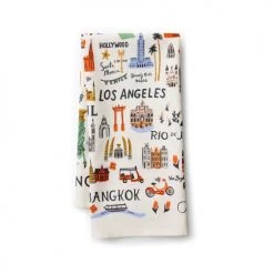 Rifle Paper Co. Tabliers Et Torchons Grand Torchon Bon Voyage