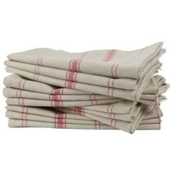 Linandelle Tabliers Et Torchons Lot De 12 Torchons En Lin Orange 11 Linandelle Tabliers Et Torchons Lot De 12 Torchons En Lin Orange -Tabliers et torchons Soldes lot de 12 torchons en lin rouge 5
