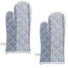 Sensei Maison Tabliers Et Torchons Lot De 2 Gants à Four Bleu 17x33 Cm
