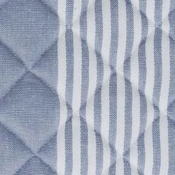 Sensei Maison Tabliers Et Torchons Lot De 2 Maniques Bleu 20x20 Cm -Tabliers et torchons Soldes lot de 2 maniques bleu 20x20 cm 2