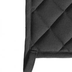 Sensei Maison Tabliers Et Torchons Lot De 2 Maniques De Cuisine Noir 20x20 Cm -Tabliers et torchons Soldes lot de 2 maniques de cuisine noir 20x20 cm 3