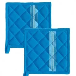 Sensei Maison Tabliers Et Torchons Lot De 2 Maniques De Cuisine Ocean 20x20 Cm