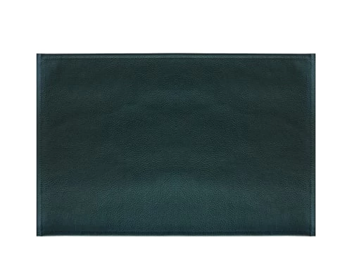 Becquet Lot De 2 Sets De Table Aspect Grainé Vert Foncé 45x30 1 Becquet Lot De 2 Sets De Table Aspect Grainé Vert Foncé 45x30