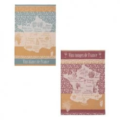 Coucke Tabliers Et Torchons Lot De 2 Torchons En Coton Multicolore 50x75